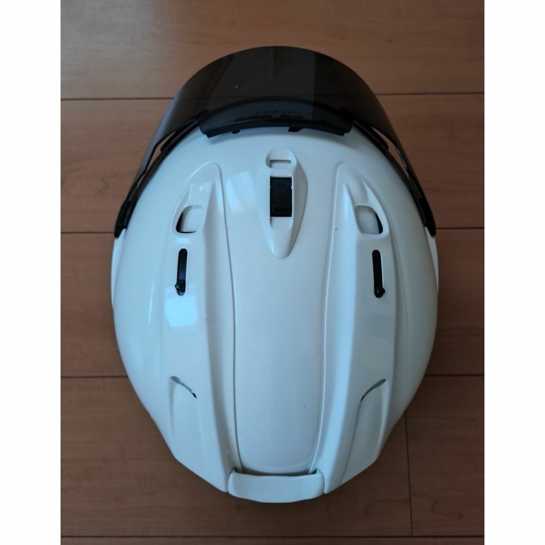 Arai(アライ)のアライヘルメットVZ-Ramグラスホワイト　サイズM 自動車/バイクのバイク(ヘルメット/シールド)の商品写真