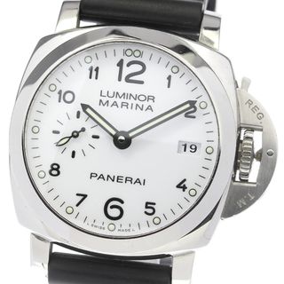 パネライ(PANERAI)のパネライ PANERAI PAM00523 ルミノールマリーナ 1950 3デイズ デイト 自動巻き メンズ 箱・保証書付き_790077(腕時計(アナログ))