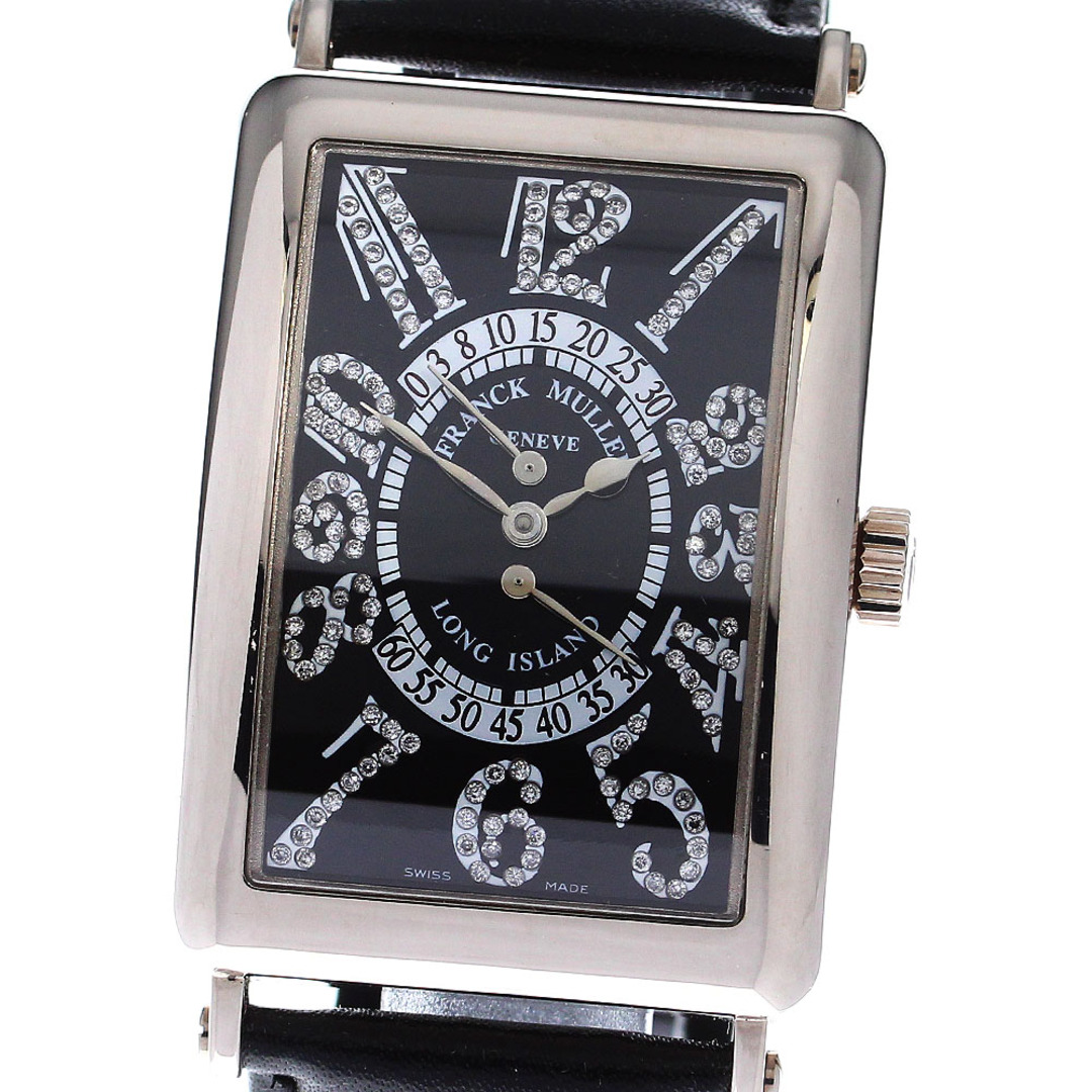 FRANCK MULLER(フランクミュラー)のフランクミュラー FRANCK MULLER 1100DSRCD ロングアイランド ビーレトログラードセコンド K18WG 自動巻き メンズ 箱・保証書付_784927 メンズの時計(腕時計(アナログ))の商品写真