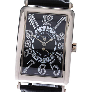 フランクミュラー(FRANCK MULLER)のフランクミュラー FRANCK MULLER 1100DSRCD ロングアイランド ビーレトログラードセコンド K18WG 自動巻き メンズ 箱・保証書付_784927(腕時計(アナログ))