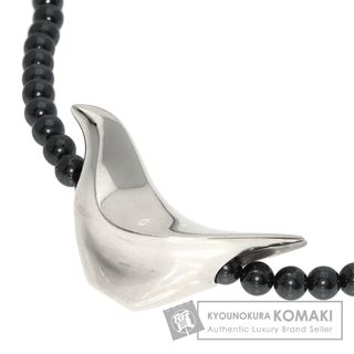 ジョージジェンセン(Georg Jensen)のGeorg Jensen バード ハンスハンセン ヘマタイト ネックレス SV ユニセックス(ネックレス)