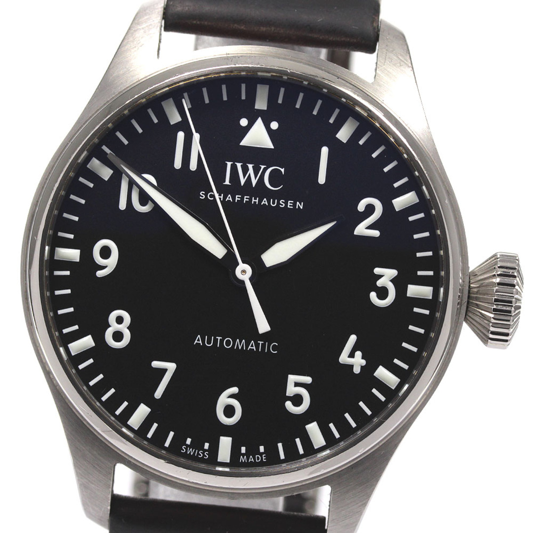 IWC(インターナショナルウォッチカンパニー)のIWC IWC SCHAFFHAUSEN IW329301 ビッグ パイロットウォッチ 43 自動巻き メンズ 箱・保証書付き_796305 メンズの時計(腕時計(アナログ))の商品写真