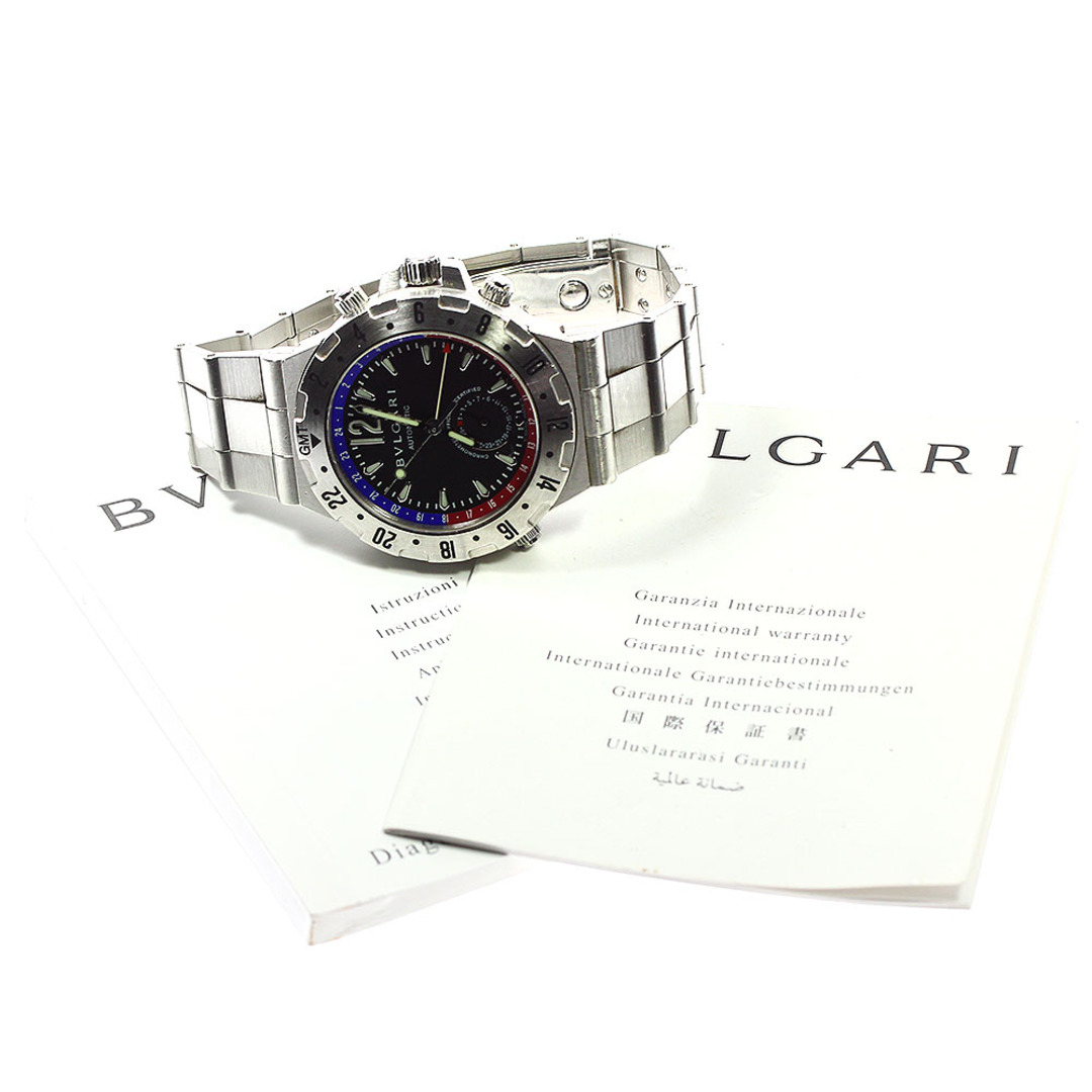 ベルト訳あり ブルガリ BVLGARI GMT40S ディアゴノ GMT 自動巻き ベルト訳あり ブルガリ BVLGARI GMT40S ディアゴノ GMT 自動巻き