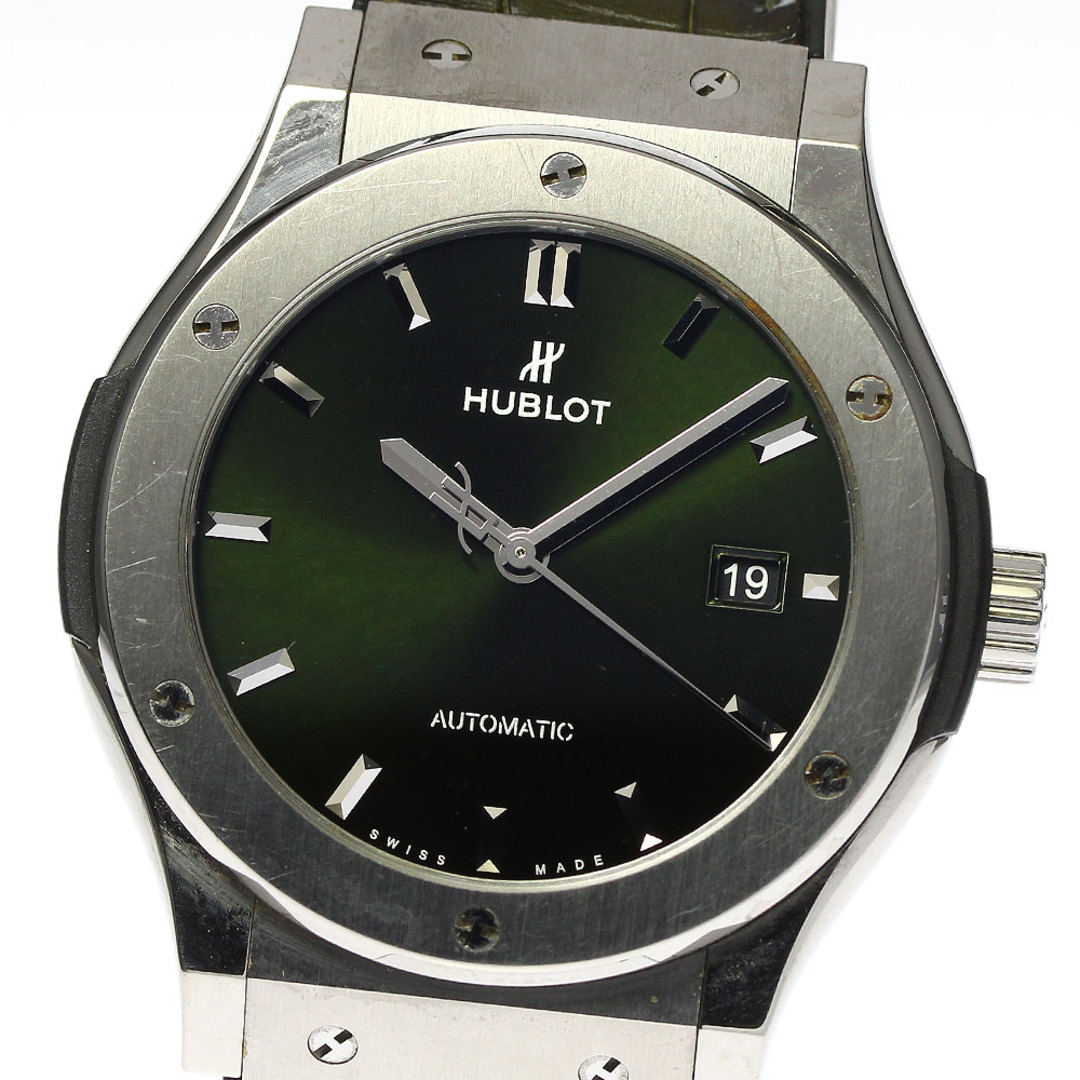 HUBLOT(ウブロ)のウブロ HUBLOT 542.NX.8970.LR クラシックフュージョン デイト 自動巻き メンズ 保証書付き_793975 メンズの時計(腕時計(アナログ))の商品写真