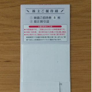 松竹株主優待　160P 要返却　男性名義　株主優待カード　映画鑑賞(送料込)ピカデリー