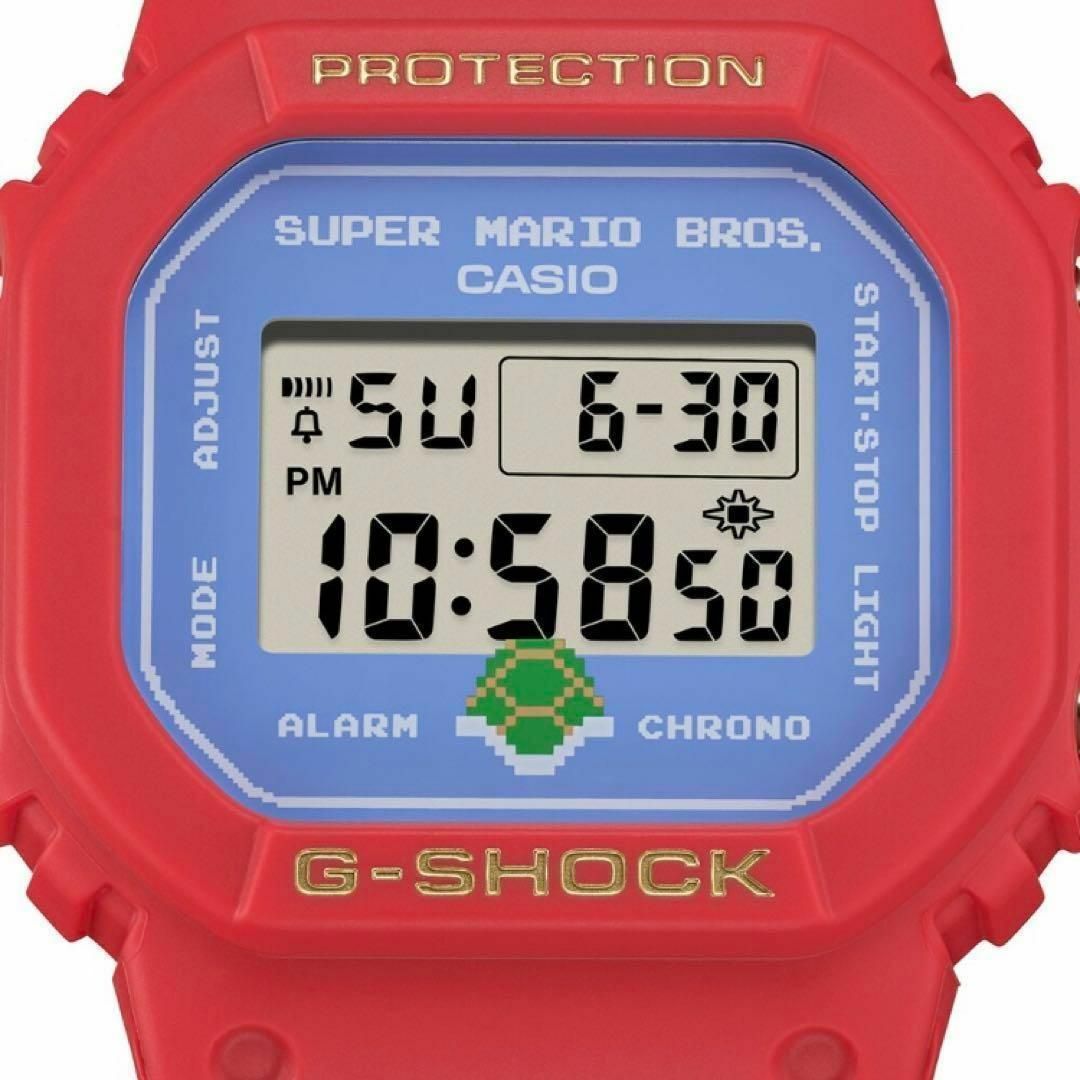 G-SHOCK(ジーショック)の新品未使用　 マリオ コラボ G-SHOCK DW-5600SMB-4DR メンズの時計(腕時計(デジタル))の商品写真