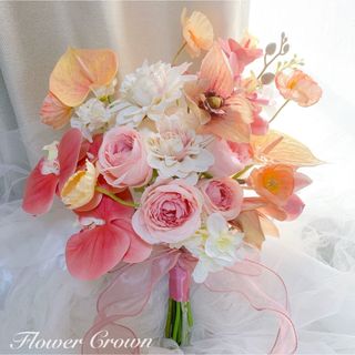 受注製作 No.137 ブーケ 結婚式 ウエディングブーケ 前撮り(ブーケ)