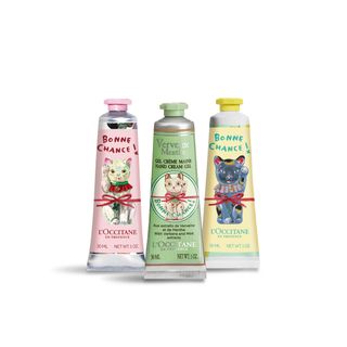 ロクシタン(L'OCCITANE)のロクシタン　招き猫 ハンドクリームトリオ　数量限定(ハンドクリーム)