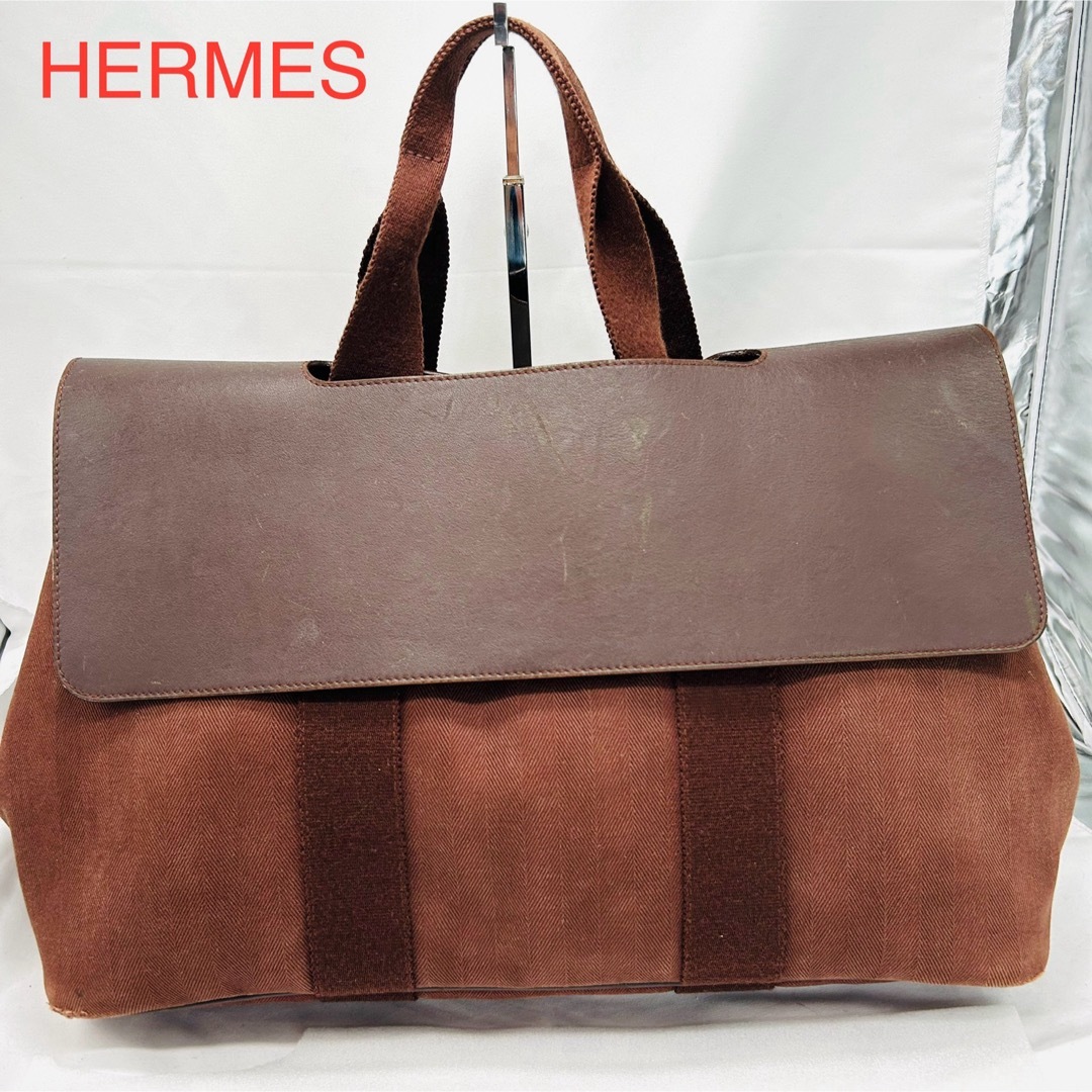 Hermes - HERMES エルメス ヴァルパライソ MM トートバッグ ブラウン ...