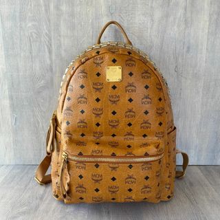 エムシーエム(MCM)のMCM VISETOS スターク サイド スタッズ バックパック ヴィセトス(リュック/バックパック)