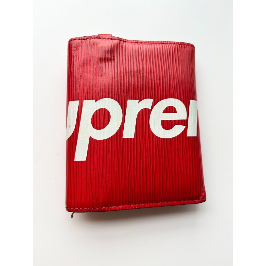 Supreme(シュプリーム)のルイヴィトン シュプリーム　コラボ 財布 レッド メンズのファッション小物(折り財布)の商品写真