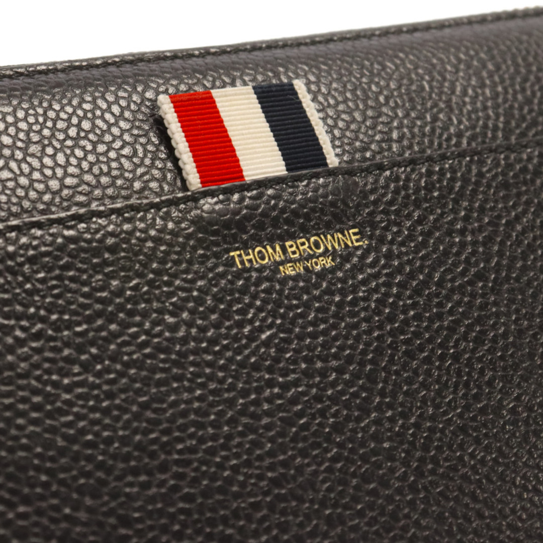 THOM BROWNE(トムブラウン)のTHOM BROWNE トムブラウン ZIP AROUND WALLET ラウンドジップ ロングウォレット 財布 FAW012A00198 ブラック メンズのファッション小物(長財布)の商品写真