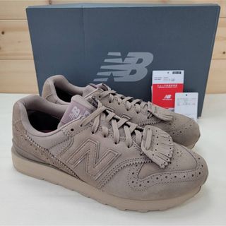 キュウキュウロク(996（New Balance）)のニューバランス WL996TJ2 タッセル スエード ブラウン 24.5cm(スニーカー)