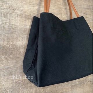 ビッグ サイズ キャンバス トート バッグ 大きい 黒 丈夫 帆布 canvas(トートバッグ)