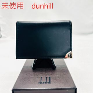 Dunhill - 未使用　dunhill　ダンヒル　名刺入れ　カードケース　レザー　本革　箱付