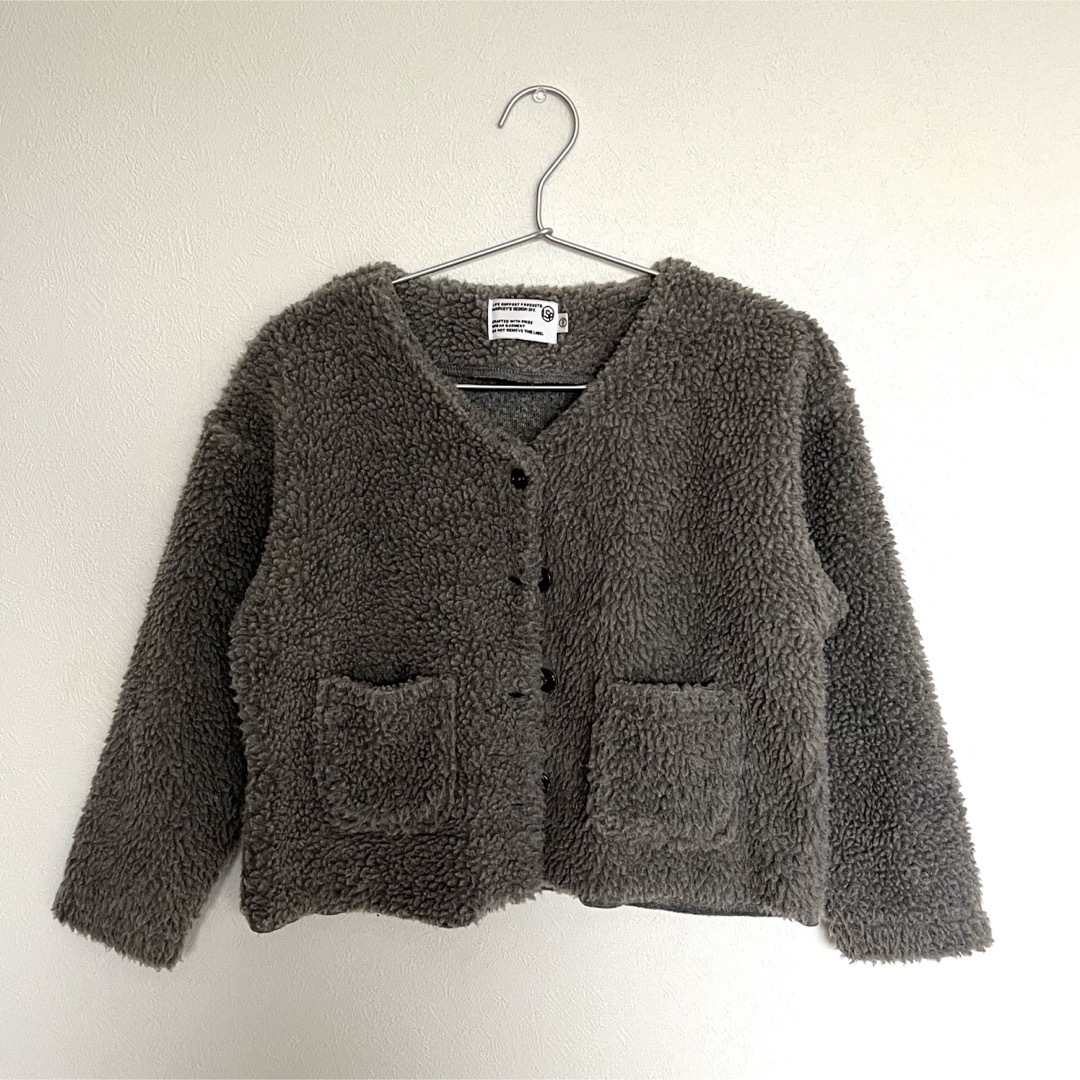 MARKEY'S(マーキーズ)の【MARKEY'S】 ボアブルゾン 140 キッズ/ベビー/マタニティのキッズ服男の子用(90cm~)(ジャケット/上着)の商品写真