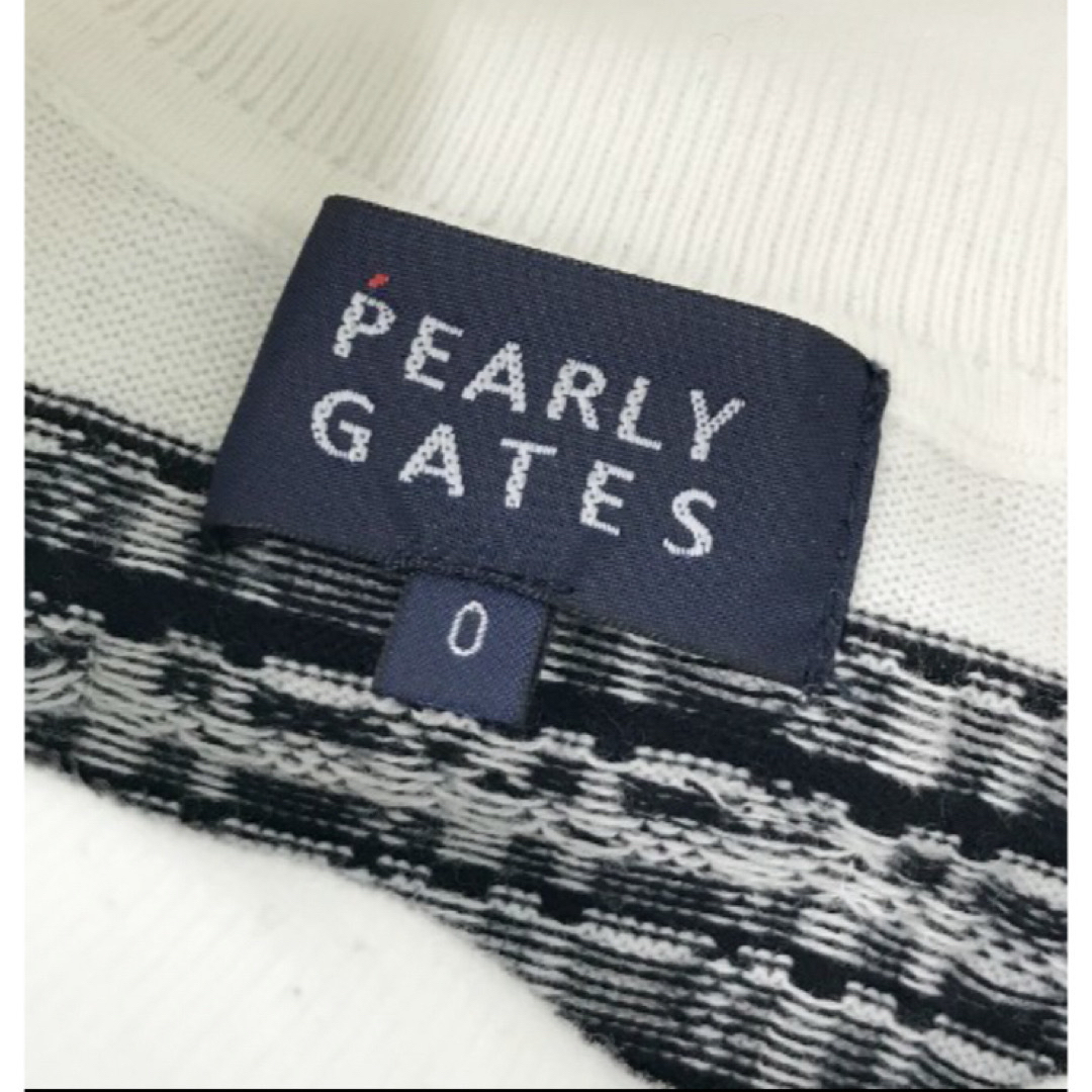 PEARLY GATES(パーリーゲイツ)の美品　パーリーゲイツ　カシミアタッチ　タートルネック　ニット　レディース スポーツ/アウトドアのゴルフ(ウエア)の商品写真