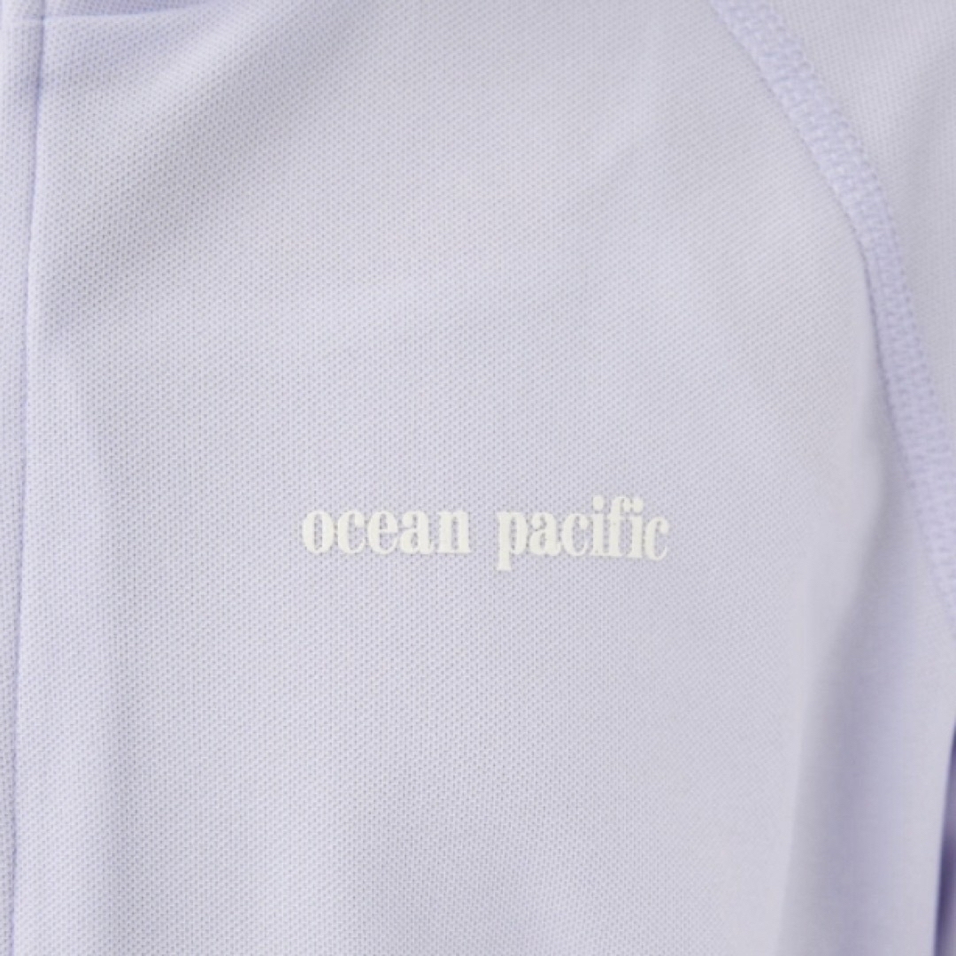 OCEAN PACIFIC(オーシャンパシフィック)のオーシャンパシフィック　130サイズ　ラッシュガード　長袖　ラベンダー　パープル キッズ/ベビー/マタニティのキッズ服女の子用(90cm~)(水着)の商品写真