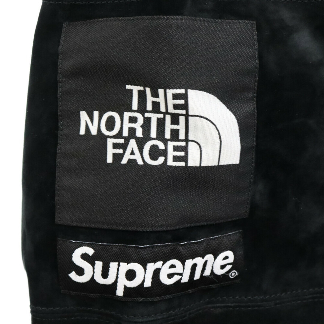 Supreme(シュプリーム)のSUPREME シュプリーム 23AW×THE NORTH FACE Suede Nuptse Jacket ノースフェイス スウェード ヌプシ ダウン ジャケット NF0A875N ブラック メンズのジャケット/アウター(ダウンジャケット)の商品写真