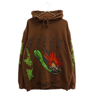 Cactus Jack カクタスジャック SPEED HOODIE スピードフーディー パーカー ブラウン(パーカー)