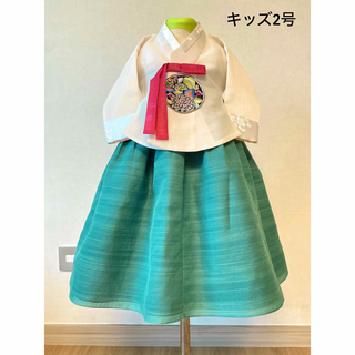 チマチョゴリ 女の子2号 高級韓服 1.2.3歳用(ドレス/フォーマル)