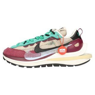 ナイキ(NIKE)のNIKE ナイキ ×SACAI VAPORWAFFLE DD3035-200 サカイ ヴェイパーワッフル ローカットスニーカー ボルドー/グリーン US10/28cm(スニーカー)