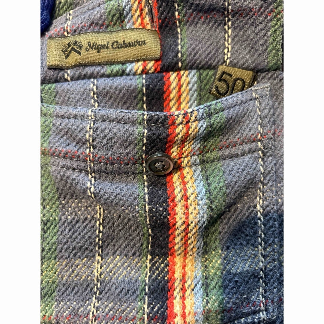 Nigel Cabourn(ナイジェルケーボン)のNigel Cabourn ナイジェルケーボン リバーシブルチェックシャツ メンズのトップス(シャツ)の商品写真