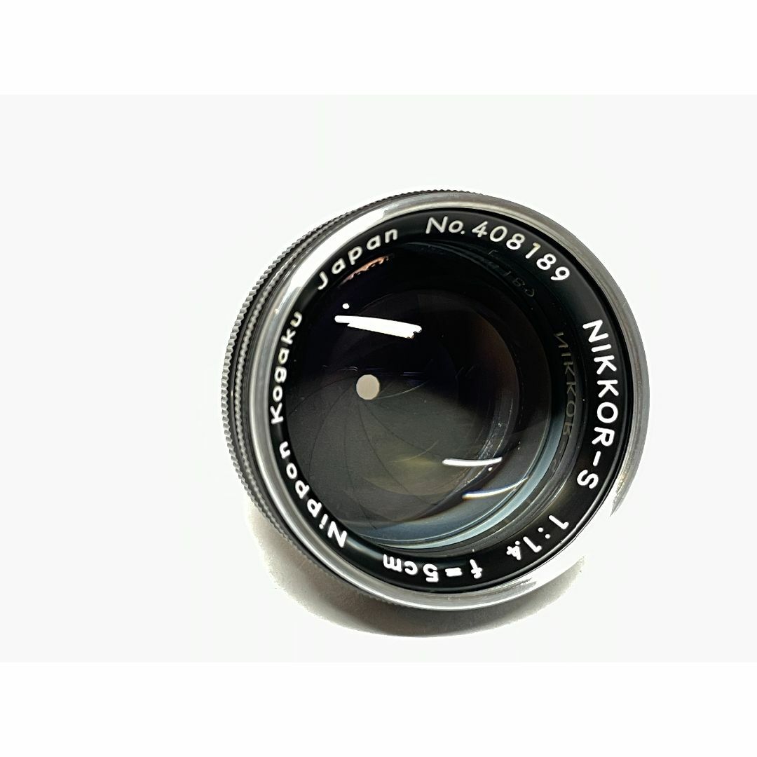 外観コンディションニコン NIKKOR-S Nippon Kogaku 50mm 1.4 ブラック