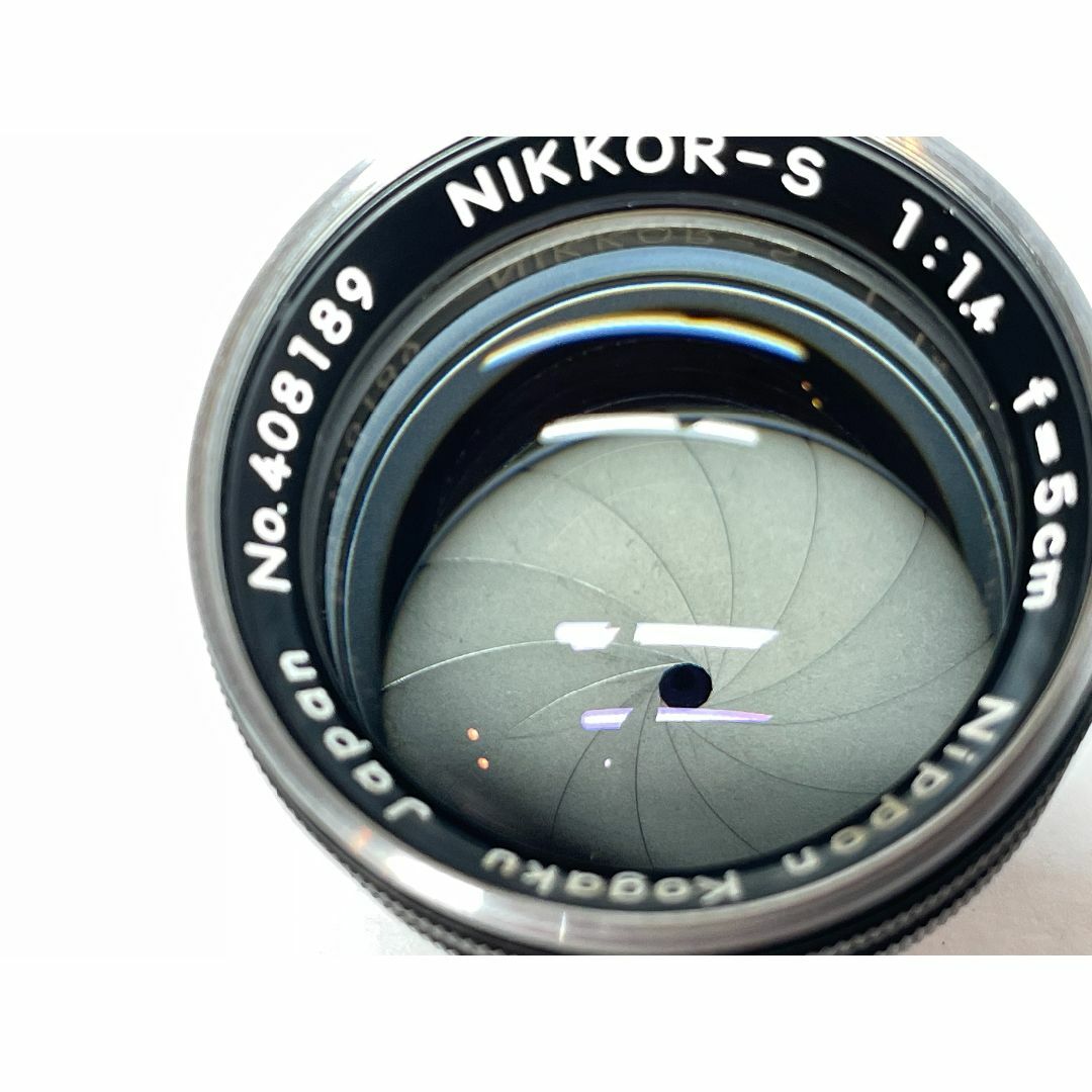 Nikon - ニコン NIKKOR-S Nippon Kogaku 50mm 1.4 ブラックの通販 by