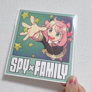 SPY×FAMILY CODE: White 入場者特典 アーニャ イラスト色紙(キャラクターグッズ)