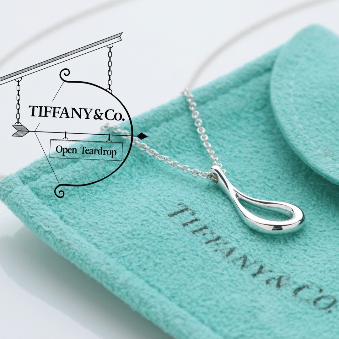 Tiffany & Co. - 極美品 TIFFANY ティファニー オープン ティア