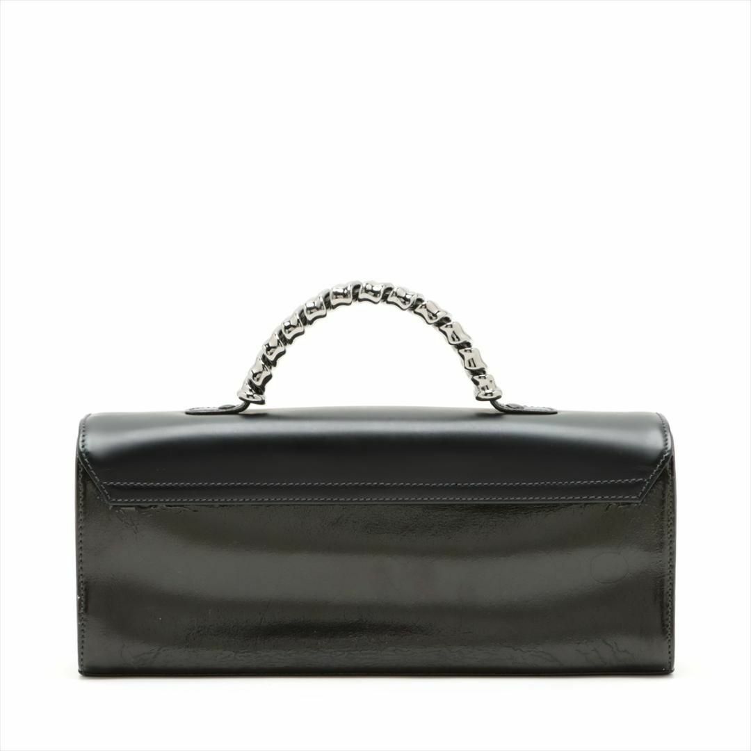 《極美品》LOEWE（ロエベ）レザー ハンドバッグ ブラック 黒