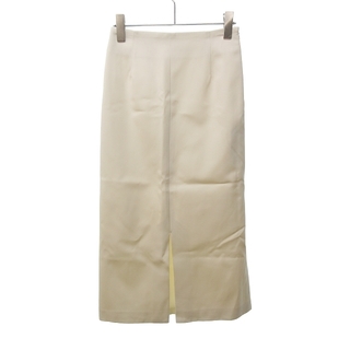 ボールジィ(Ballsey)のボールジー トゥモローランド 美品 近年 マットサテンタイトスカート 白 32(ロングスカート)