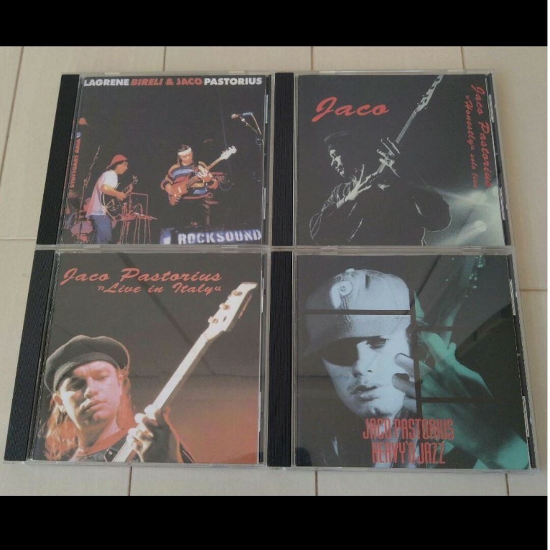 Jaco Pastorius  ジャコ パストリアス  CD4枚まとめて 美品 エンタメ/ホビーのCD(ジャズ)の商品写真