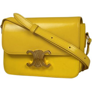 セリーヌ(celine)のセリーヌ ティーン トリオンフ ショルダーバッグ レディース 【中古】(ショルダーバッグ)