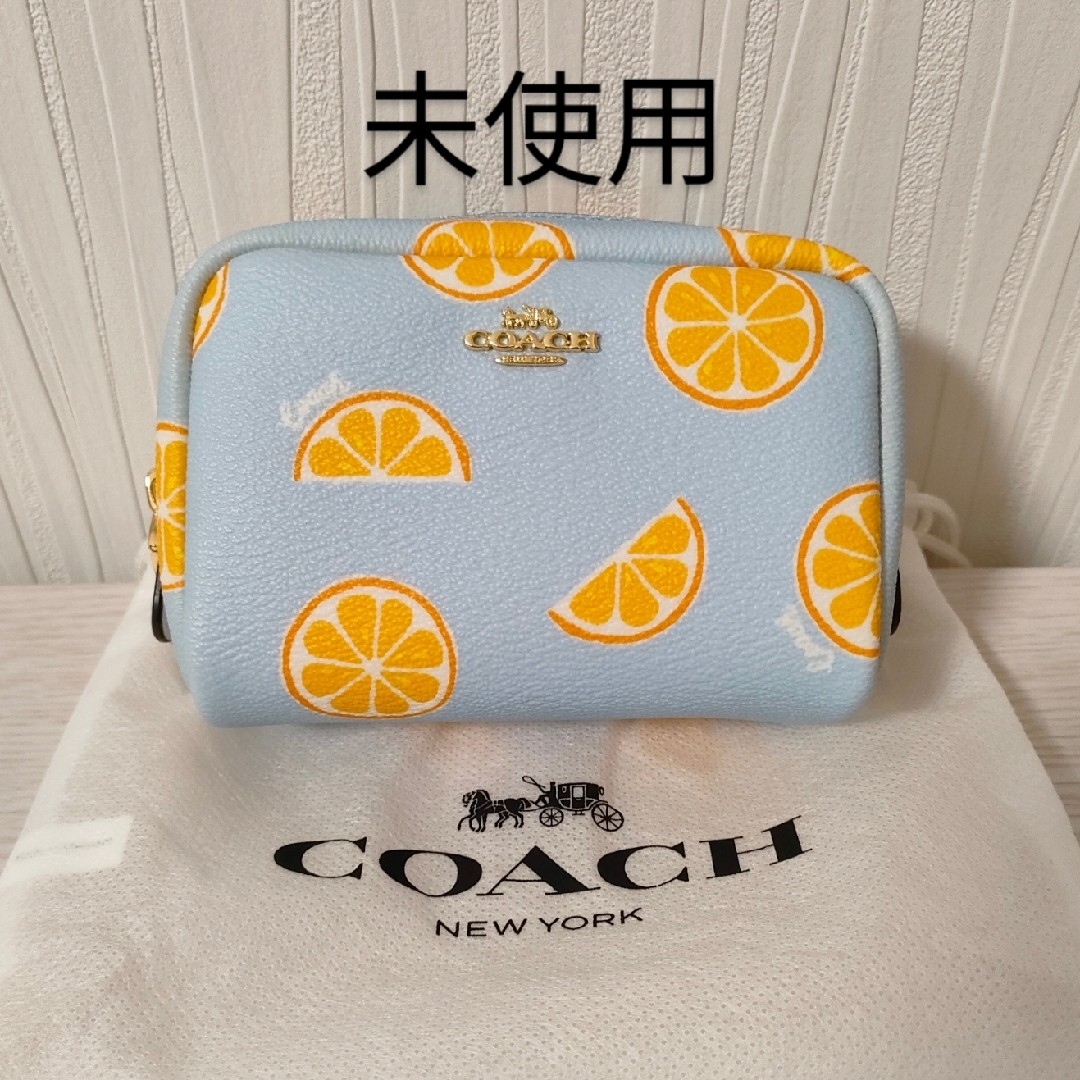 未使用品COACH ミニポーチ　(ウエストポーチ)