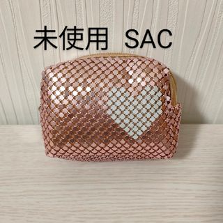 サック(SAC)の未使用☆SAC　小さめポーチ　キラキラ(ポーチ)