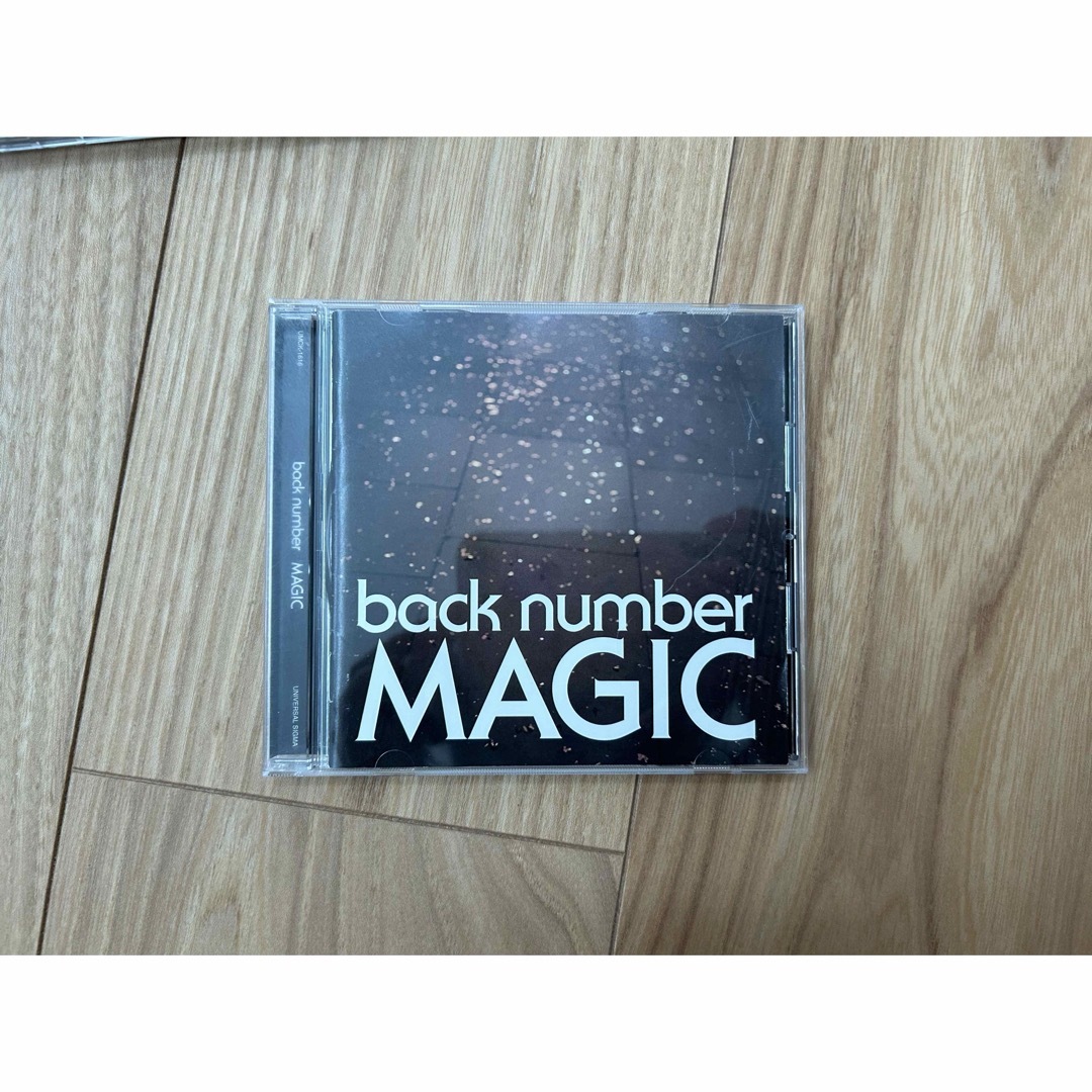 BACK NUMBER(バックナンバー)のMAGIC backnumber アルバム エンタメ/ホビーのCD(ポップス/ロック(邦楽))の商品写真