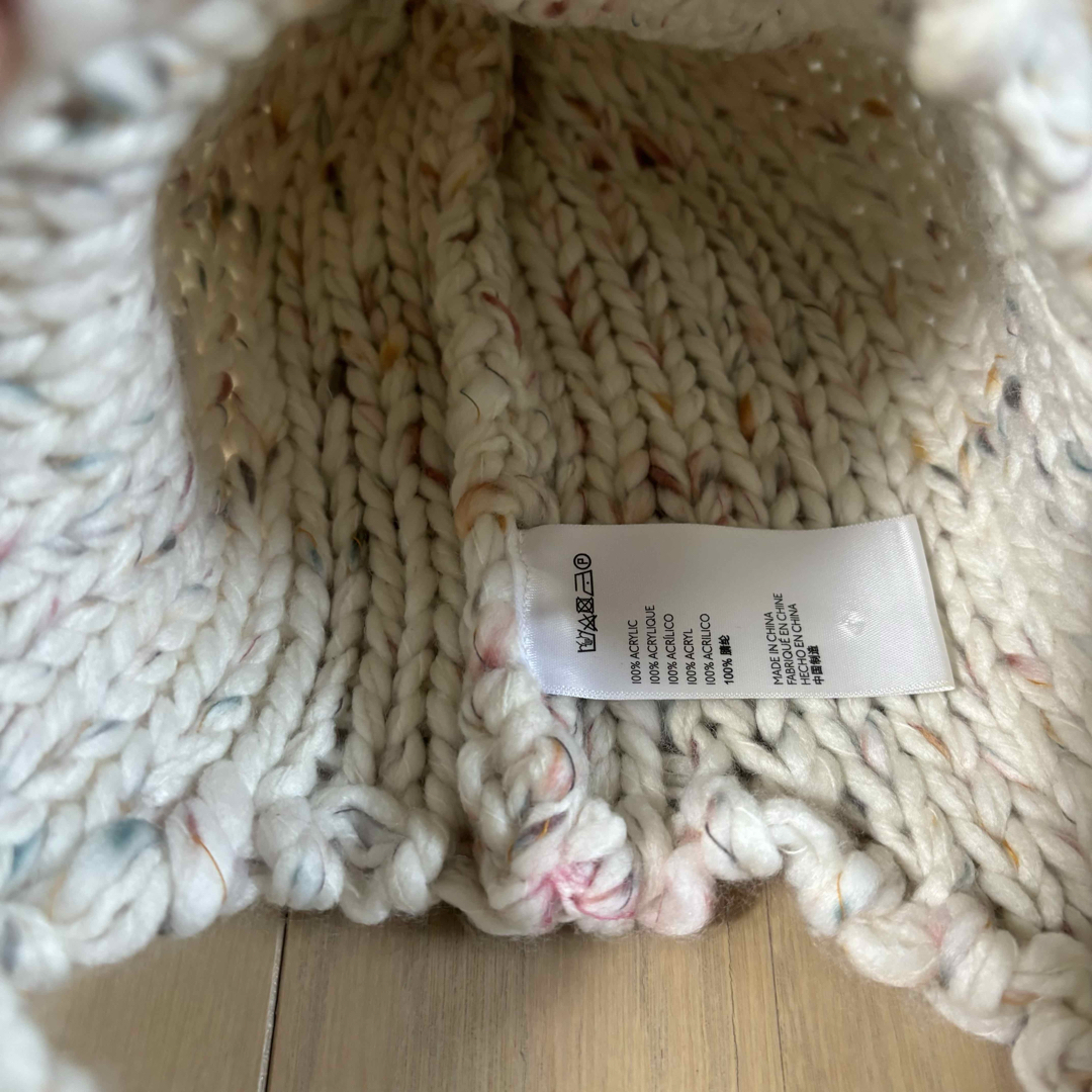 Free People(フリーピープル)のFree people knit hat beanie white メンズの帽子(ニット帽/ビーニー)の商品写真