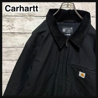 カーハート(carhartt)の1225 【希少XL】カーハート☆ロゴタグコーデュロイ　デトロイトジャケット美品(ブルゾン)