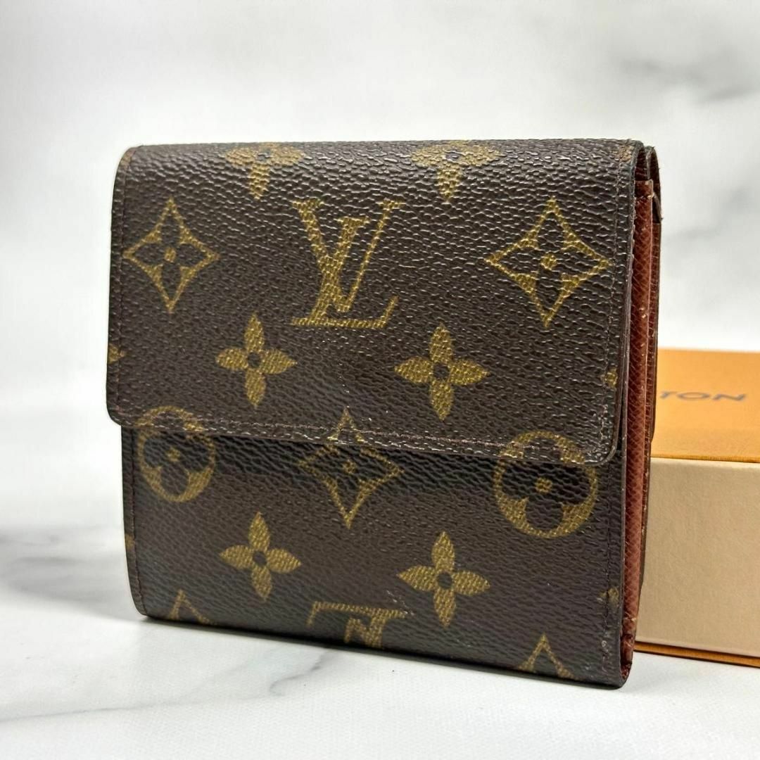 LOUIS VUITTON - 《極美品》ルイヴィトン モノグラム wホック財布