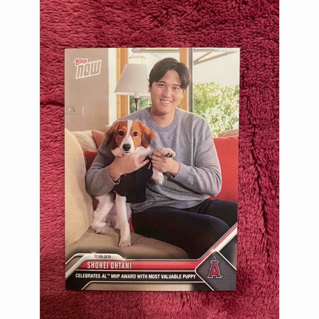 Topps(トップス)の2023 topps now 大谷翔平 OS-16,18,19 MVP３種×2枚 エンタメ/ホビーのトレーディングカード(シングルカード)の商品写真