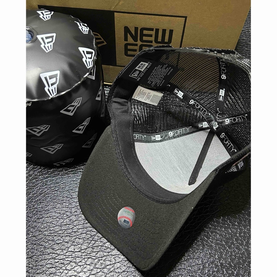 NEW ERA(ニューエラー)の【レア物】カスタム ニューエラ 9FORTYトラッカー ロサンゼルス・ドジャース メンズの帽子(キャップ)の商品写真