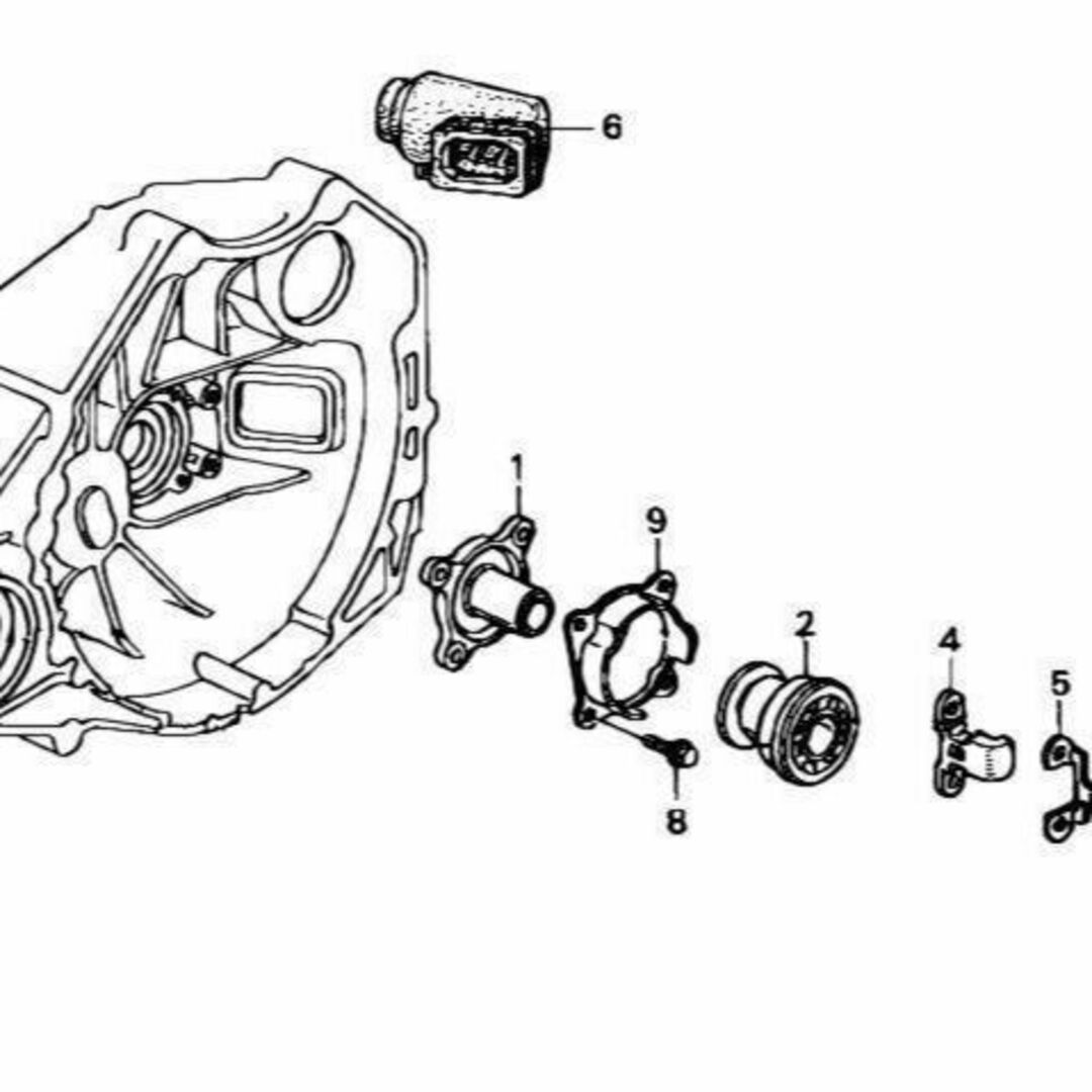 ホンダ(ホンダ)のホンダ NSX フォークCOMP ABA-NA2 クラッチレリーズ メーカー純正 自動車/バイクの自動車(車種別パーツ)の商品写真