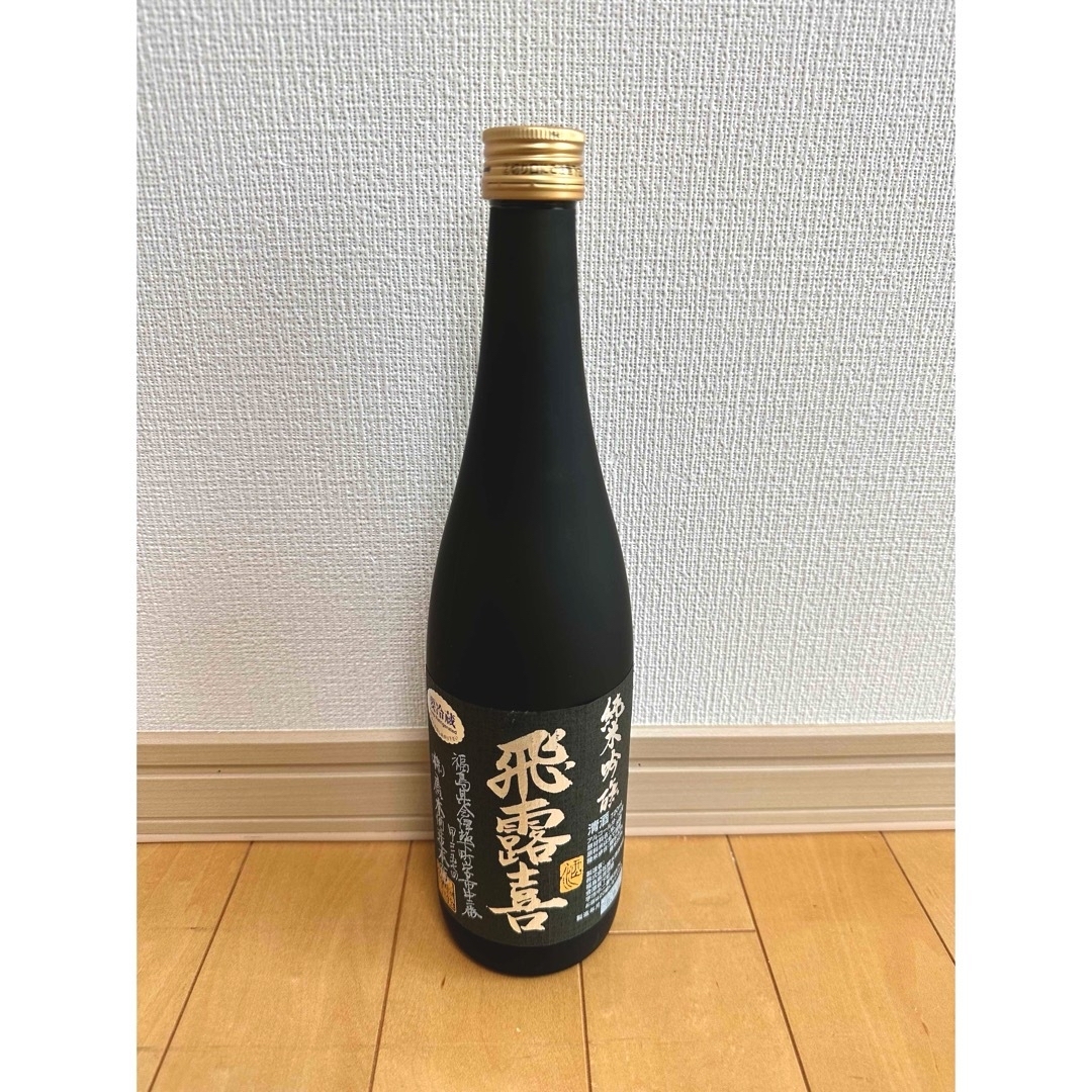 飛露喜 黒ラベル 純米吟醸 720ml 新品未開栓 食品/飲料/酒の酒(日本酒)の商品写真
