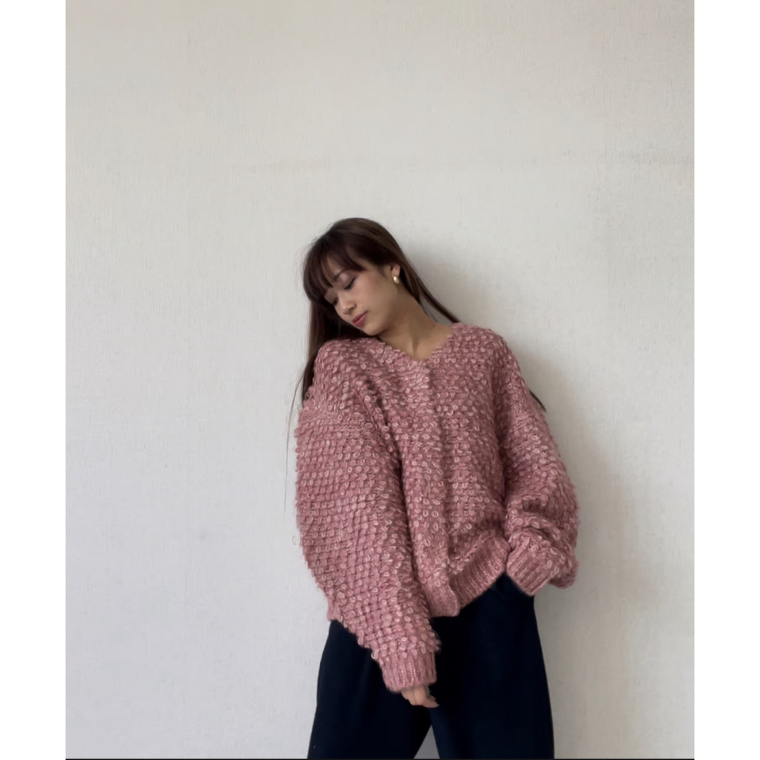 CLANE MIX LOOP MOHAIR KNIT CARDIGANアプワイザーリッシェ