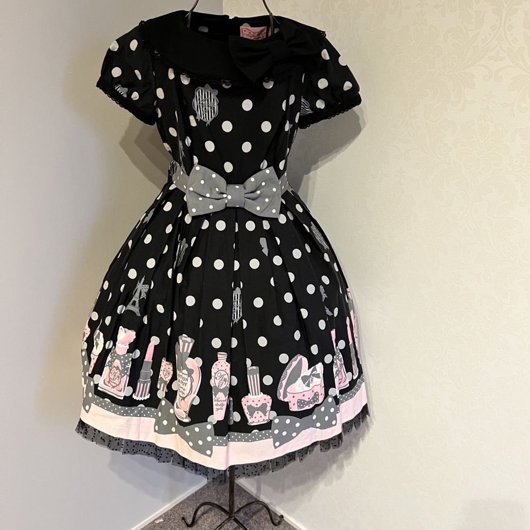 Angelic Prettyファンタジックドーリー黒JSK、カチューシャセット Angelic Prettyファンタジックドーリー黒JSK、カチューシャセット