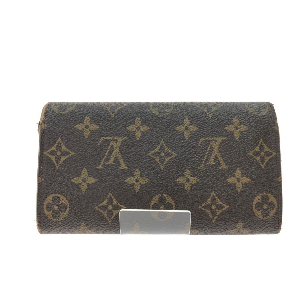 LOUIS VUITTON(ルイヴィトン)の▼▼LOUIS VUITTON ルイヴィトン レディース 長財布 モノグラム ポルトモネクレディ  M61726 ブラウン ハンドメイドのファッション小物(財布)の商品写真