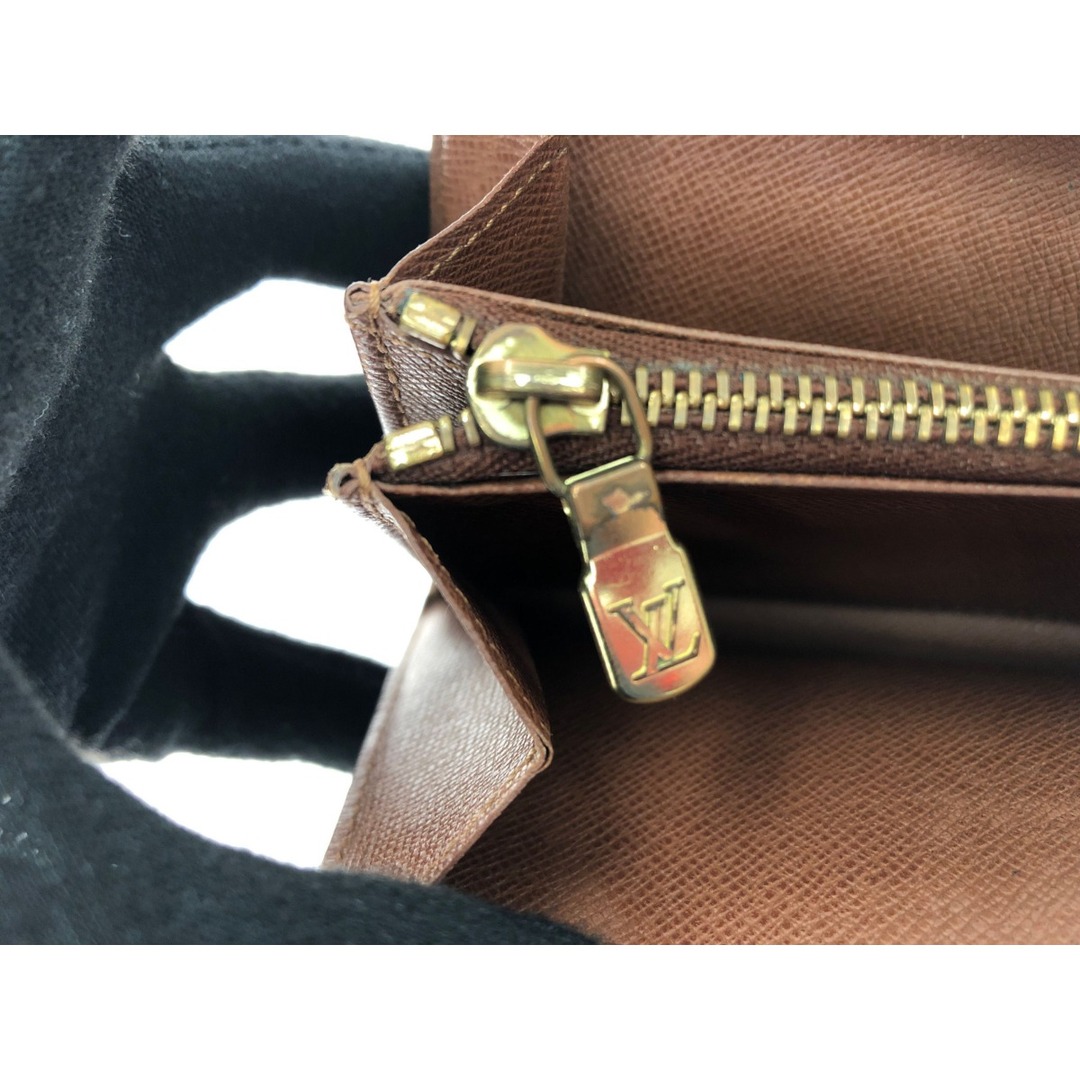 LOUIS VUITTON(ルイヴィトン)の▼▼LOUIS VUITTON ルイヴィトン レディース 長財布 モノグラム ポルトモネクレディ  M61726 ブラウン ハンドメイドのファッション小物(財布)の商品写真