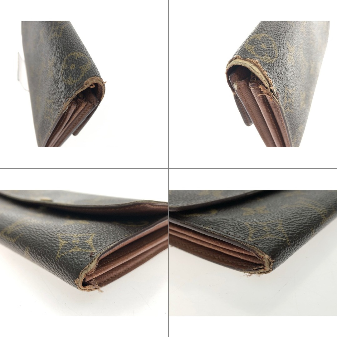 LOUIS VUITTON(ルイヴィトン)の▼▼LOUIS VUITTON ルイヴィトン レディース 長財布 モノグラム ポルトモネクレディ  M61726 ブラウン ハンドメイドのファッション小物(財布)の商品写真